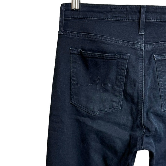 AG Adriano Goldschmied The Farrah Skinny High Rise Skinny Leg Black Jeans 28 - Picture 10 of 15